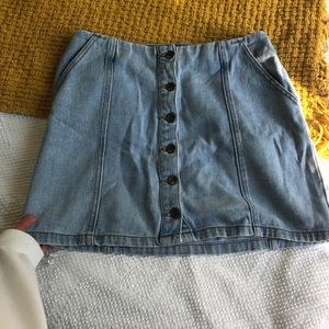 Jean skirt
